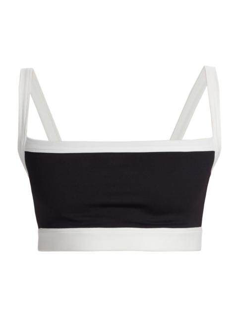 SPLITS59 Women's Monah Rigor Sports Bra - Black White