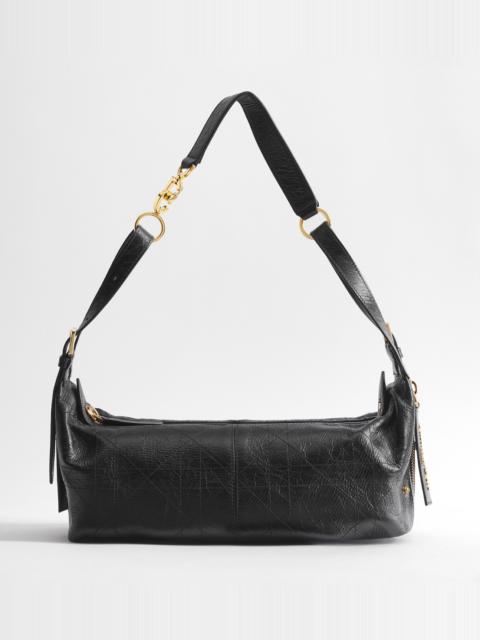 Dior Medium D-Journey Bag in Crinkled Calfskin