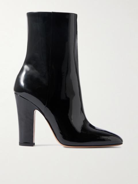 PARIS TEXAS Lavinia Patent-leather Ankle Boots