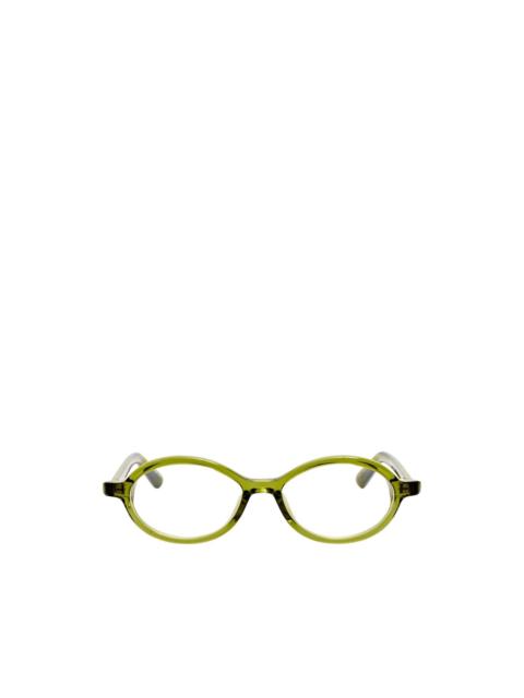 JACQUEMUS oval-frame glasses