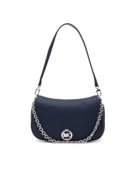 MICHAEL KORS Medium Nolita l eather chain logo shoulder bag