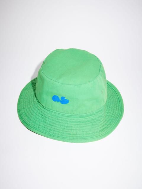 Bubble logo bucket hat - Green