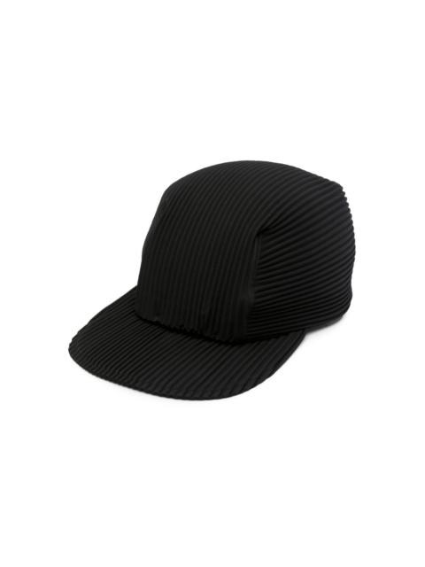 ISSEY MIYAKE plissé-details recycled-polyester blend cap
