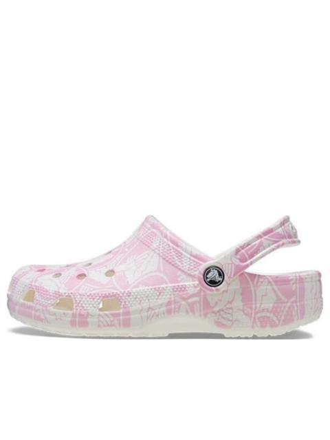 crocs Crocs Classic Duke Print Clogs 'Pink Tweed' 210003-6WY