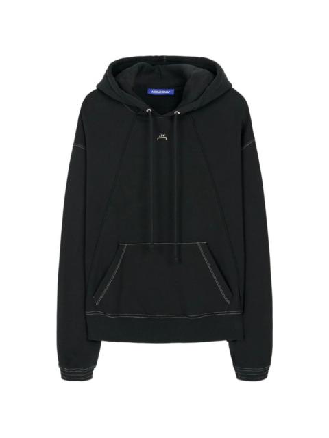 A-COLD-WALL* contrast-stitch hoodie