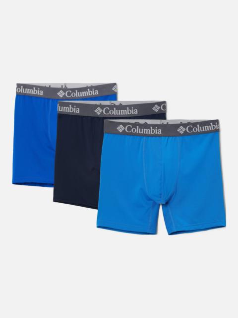 Columbia Men's Poly Stretch Boxer Brief - 3 Pack