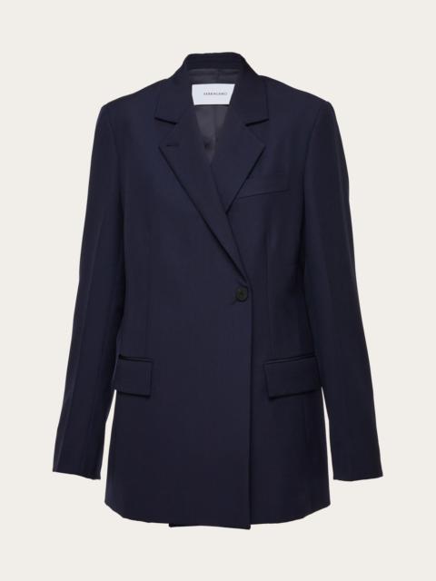 FERRAGAMO Double breasted wool blazer