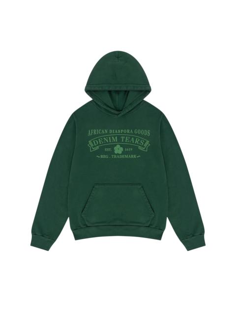 DENIM TEARS Denim Tears ADG Hoodie 'Washed Green'