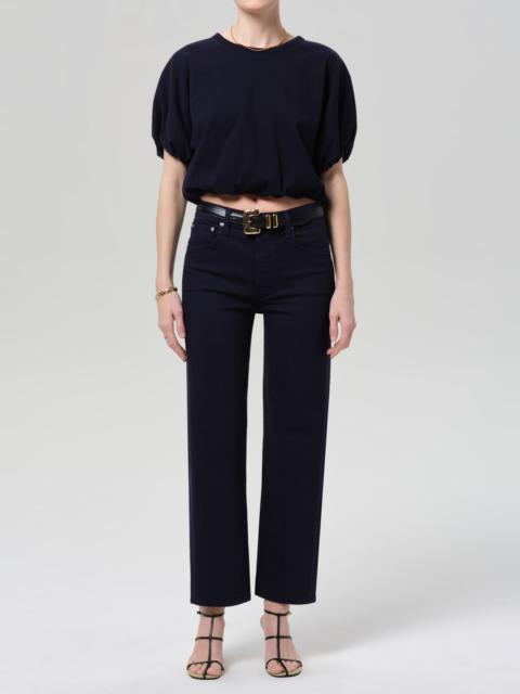 Citizens of Humanity Palma Straight Clean Hem In Navy