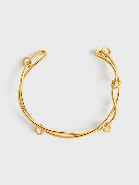 TOTEME Swirl collar gold