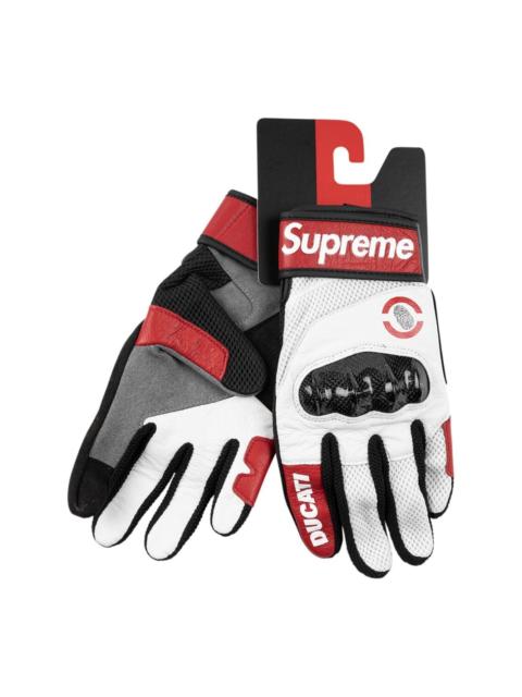 Supreme x Ducati x Spidi C1 racing gloves