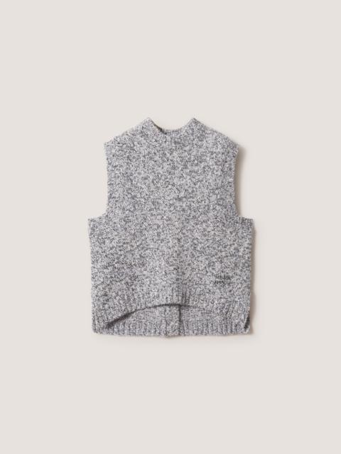 Maison Kitsuné ALPACA BLEND MOULINE TOP