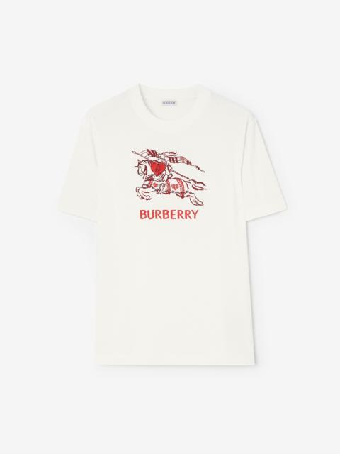 Burberry Heart Knight Cotton T-shirt
