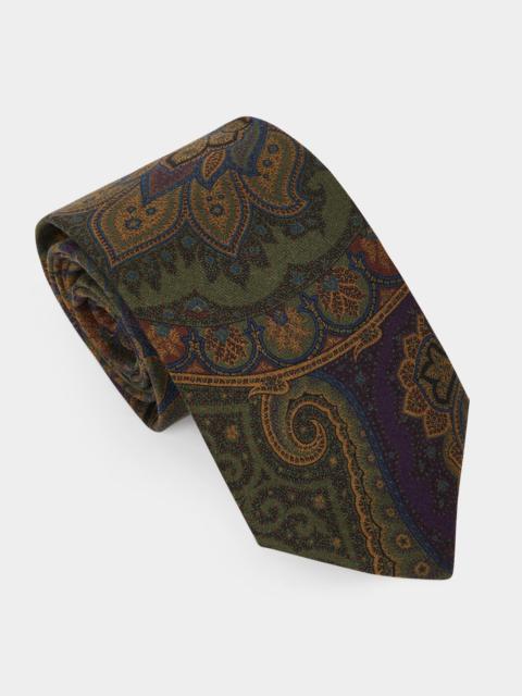 TODD SNYDER Italian Silk Exploded Paisley Tie