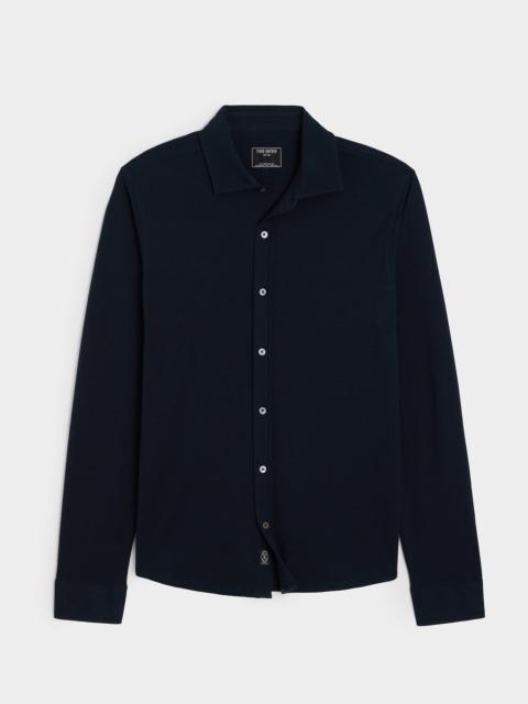 TODD SNYDER Cotton-Cashmere Pique Dress Shirt