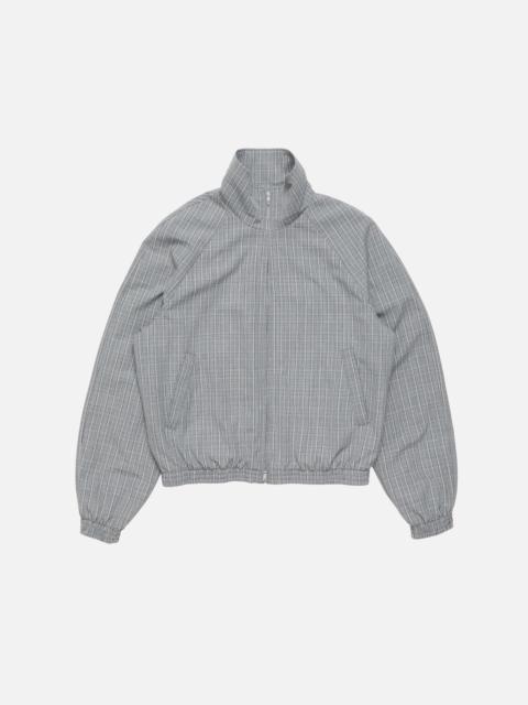 Acne Studios Technical check jacket - Multi grey