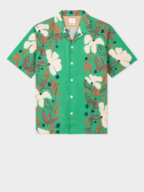 'Sea Floral' Short-Sleeve Shirt