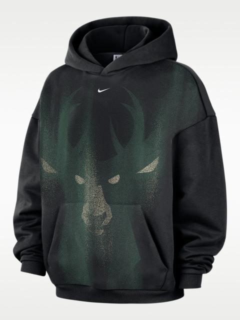 Nike Milwaukee Bucks Standard Issue Men's Fleece Basketball Hoodie