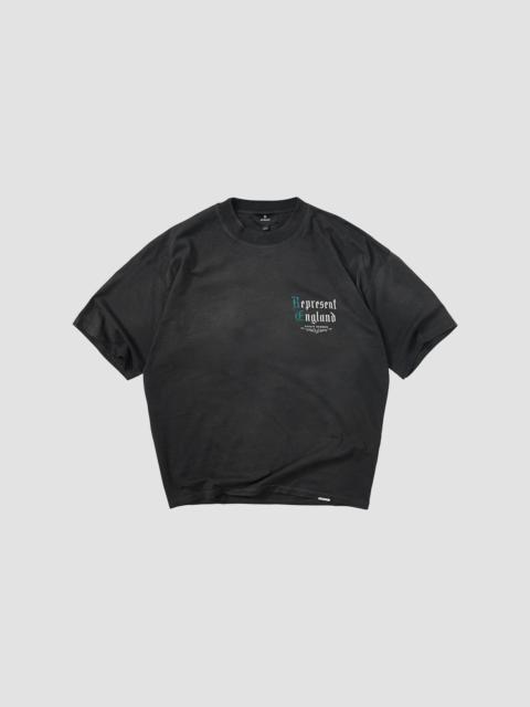 REPRESENT Men's Private Members Cotton-Blend T-Shirt - Stained Black