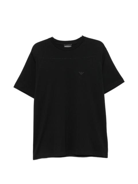 EMPORIO ARMANI Emporio Armani Logo-embroidered T-shirt
