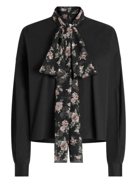Dolce & Gabbana floral scarf top