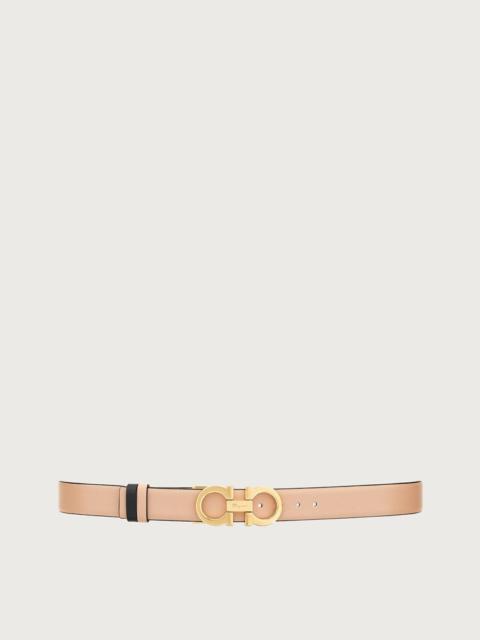 FERRAGAMO REVERSIBLE AND ADJUSTABLE GANCINI BELT