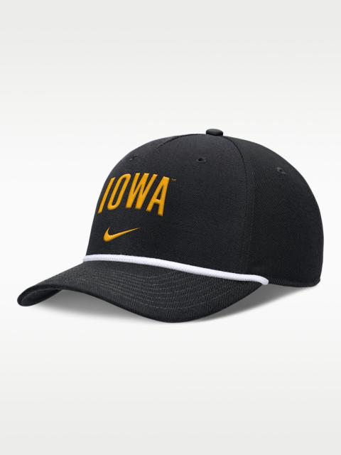 Nike Iowa Primetime Rise Campus Men's Nike College Adjustable Hat