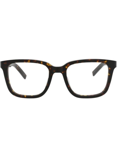 Berluti Berluti Square-Frame Acetate Optical Frames Havana Havana Transparent (BL50021U-53-052)