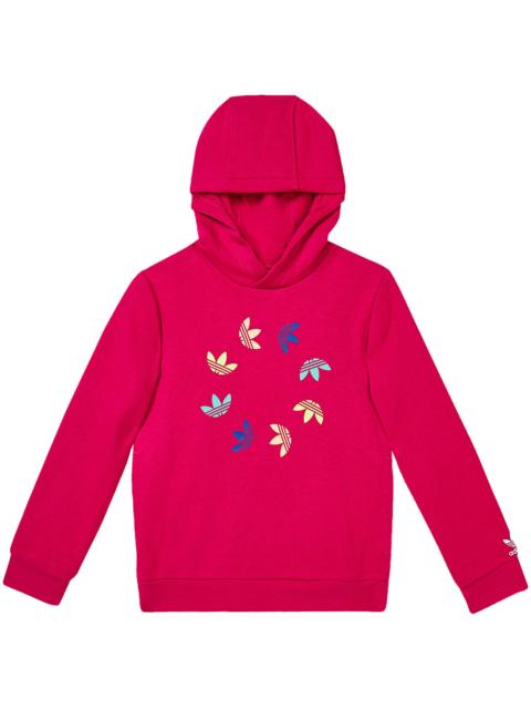 adidas Originals Adicolor Hoodie GS "Bold Pink" HE4780