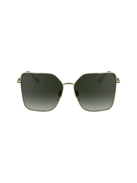 Longchamp Sunglasses Gold/Khaki - OTHER