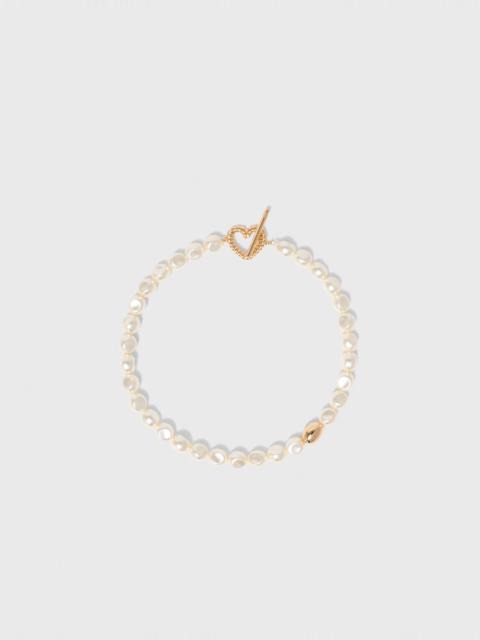 maje Pearl choker necklace