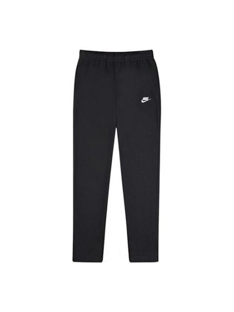 Nike Men's Sportswear Club Pant Oh Ft Casual Sport Loose Tight Waist Long Trousers Men's Black BV271