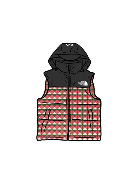 Supreme Supreme The North Face Studded Nuptse Vest Red