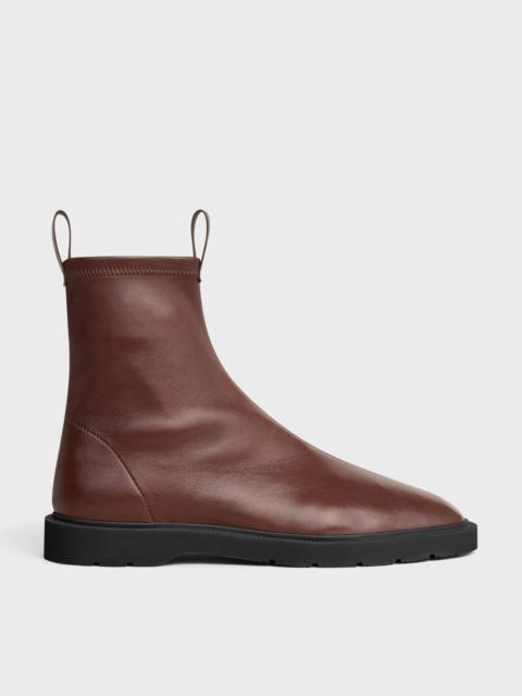 CELINE FLOW ZIPPED BOOT IN Stretch Lambskin