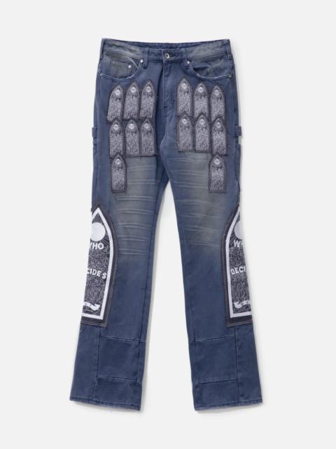 WHO DECIDES WAR PATCHED ARCH PANTS