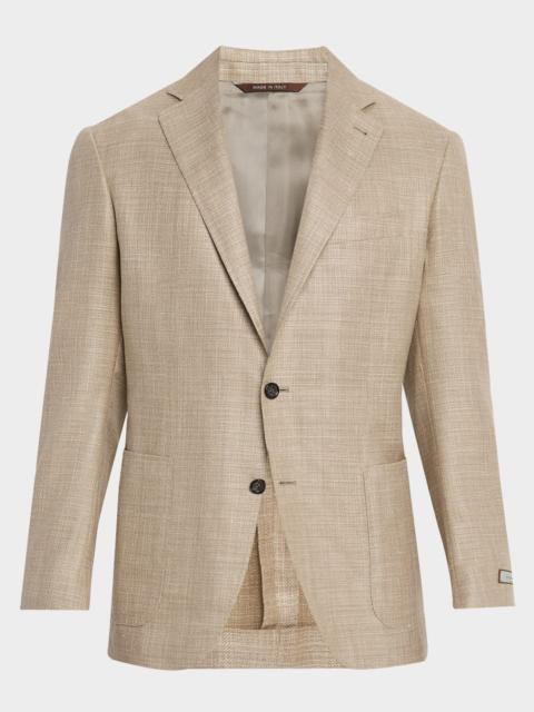 Canali Men's Hopsack Sport Coat
