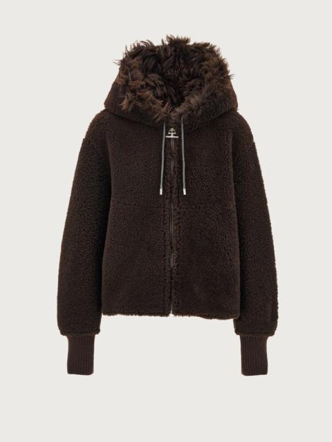 FERRAGAMO SHEARLING BLOUSON