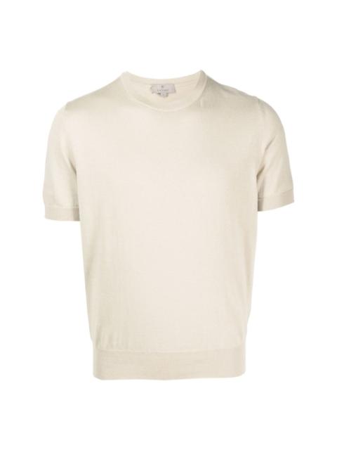 Canali short-sleeve knitted jumper
