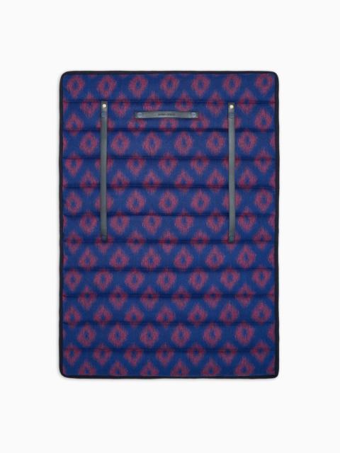 GIORGIO ARMANI Poldo X Giorgio Armani Travel mat in Ikat jacquard flannel