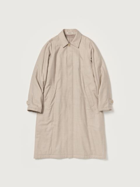 AURALEE SUPER LIGHT WOOL PADDED COAT