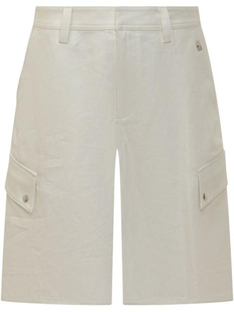Off-White linen shorts
