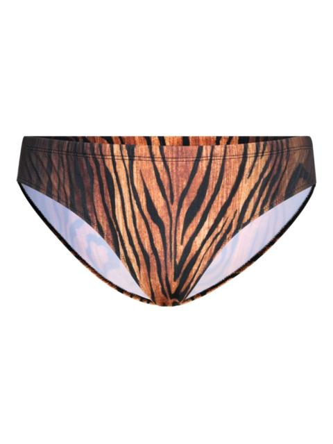 Jean Paul Gaultier printed swim briefs