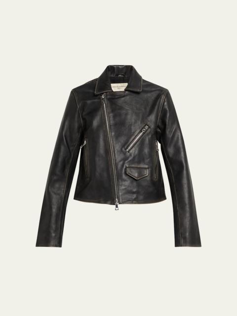 OFFICINE GÉNÉRALE Coco Perfecto Leather Jacket