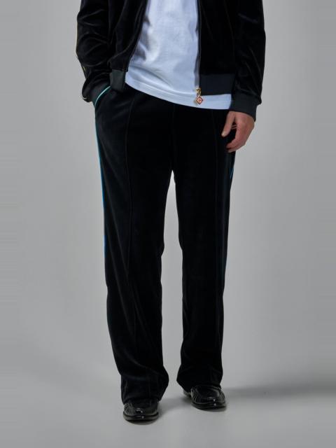 CASABLANCA Gradient Piping Velour Track Pants