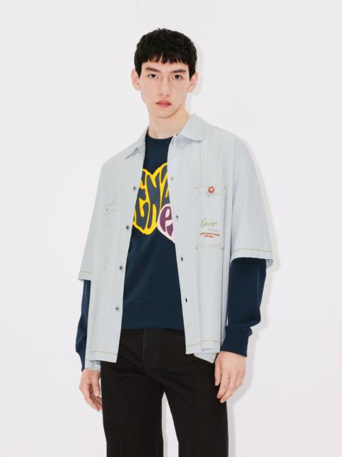 KENZO Denim Hawaiian shirt