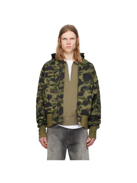 Green 1st Camo MA-1 Bomber Jacket