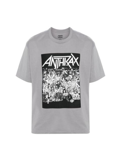 NEIGHBORHOOD x Anthrax graphic-print T-shirt