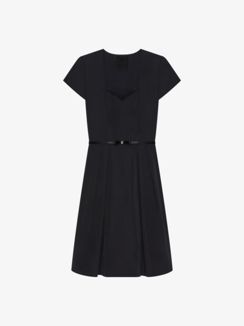 Givenchy DRESS IN TAFFETAS WITH 4G BOW DÉTAIL