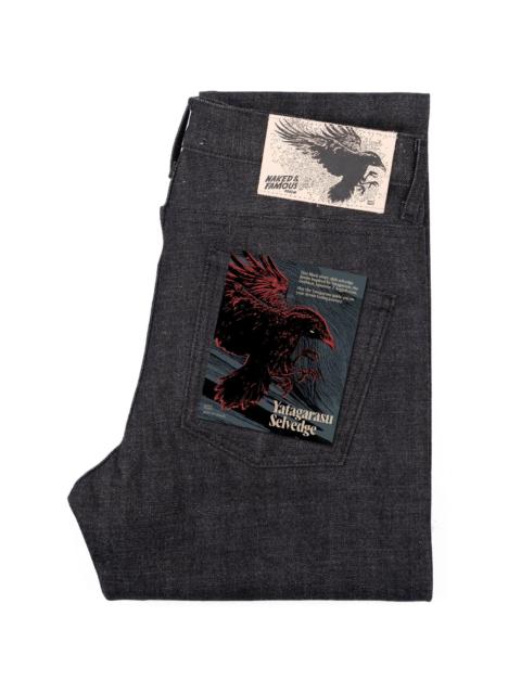 Naked & Famous Super Guy Yatagarasu Selvedge