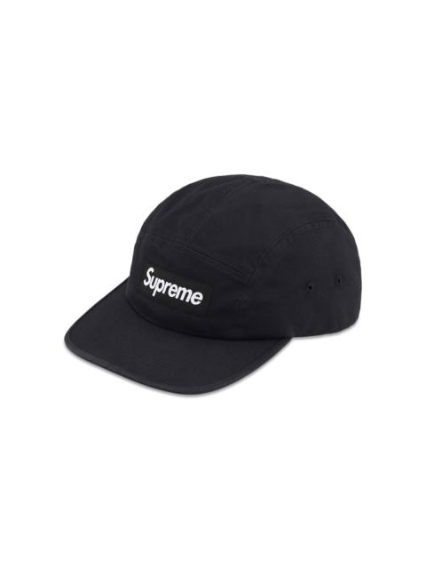Supreme Supreme Washed Chino Twill Camp Cap 'Black'